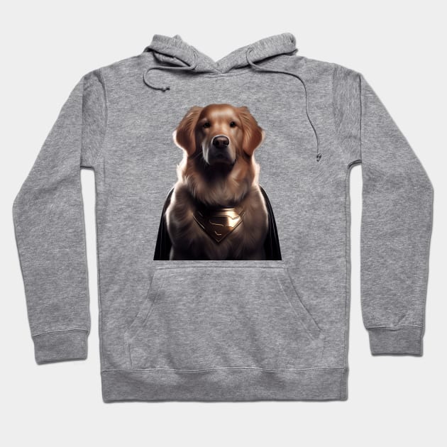 Super Dog Lilly Hoodie by goldenretriever_lilly